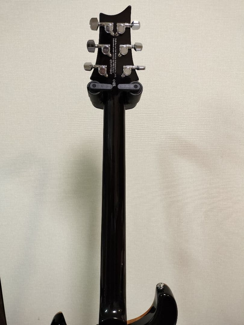 PRS SE Custom24　2024年7月28日購入　ロック式ペグ 交換済み