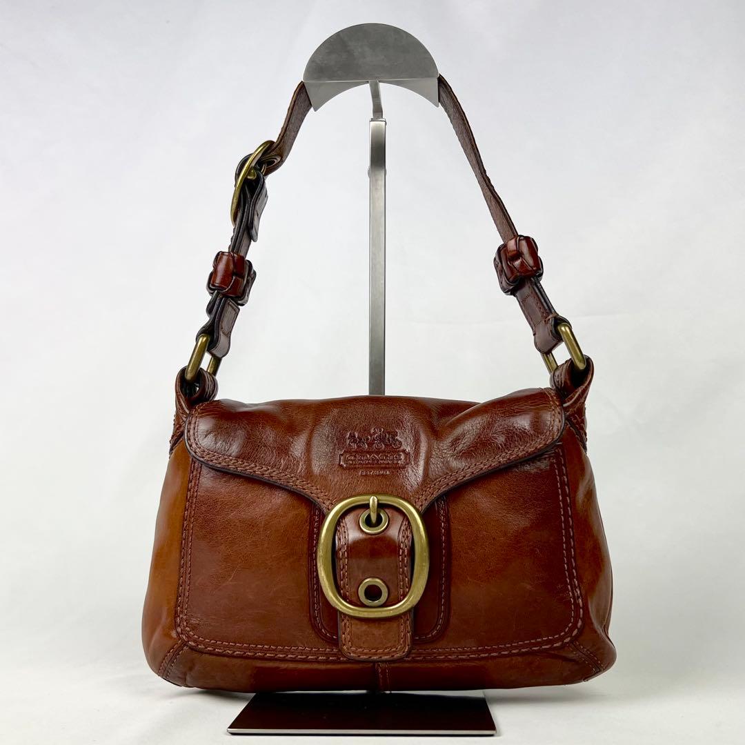 COACH ショルダーバッグ ソーホー ブリーカー 11427 レザー ブラウン