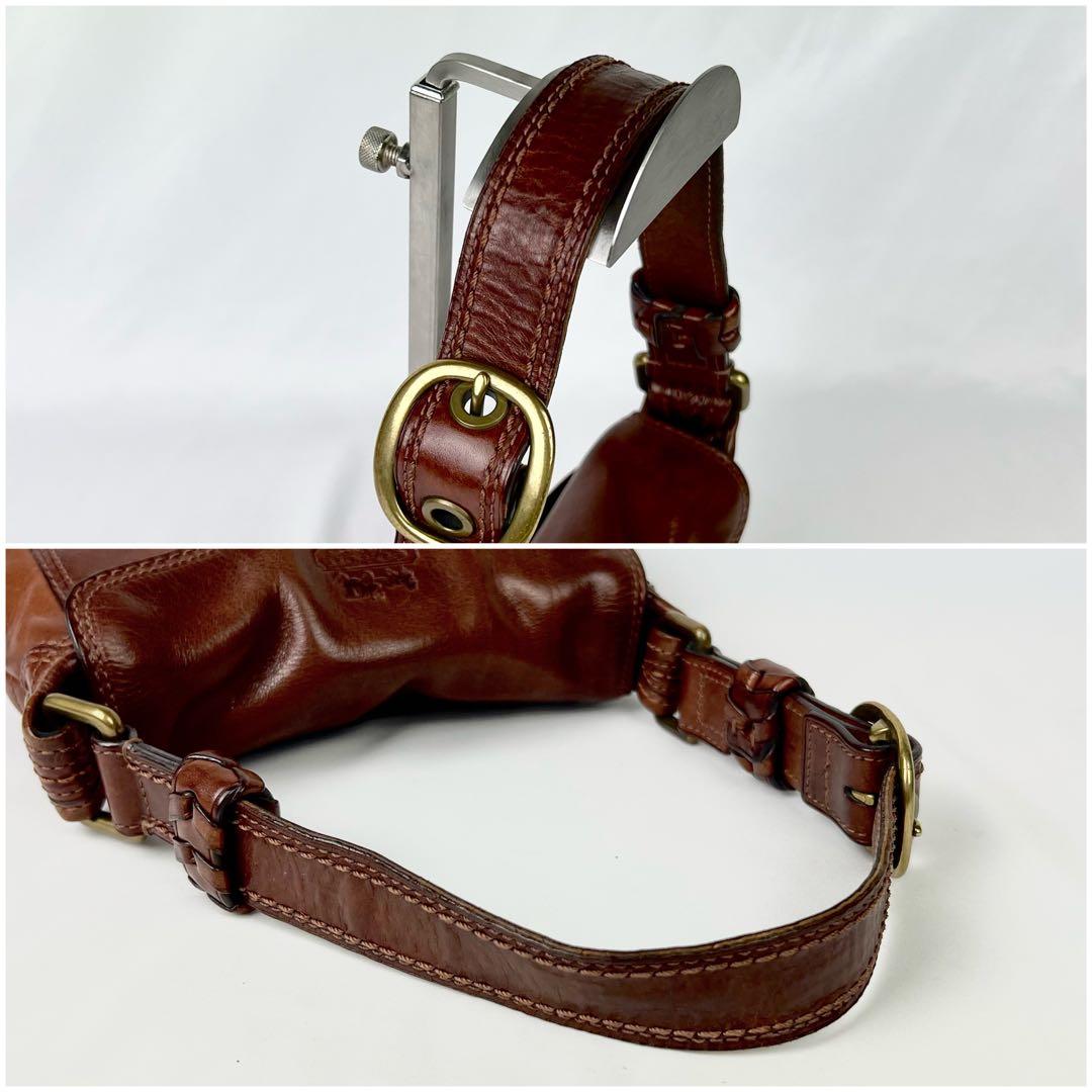 COACH ショルダーバッグ ソーホー ブリーカー 11427 レザー ブラウン