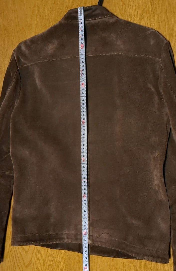 【9月限定！】UNITED TOKYO スウェードシングルライダース ブラウン