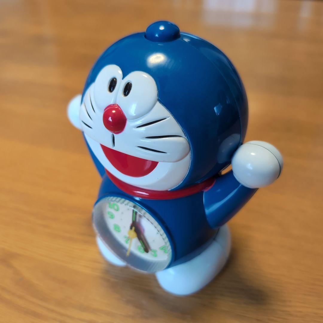 ​【希少/動作◎】ドラえもん 目覚まし時計 海外AI版 メロディ＆ボイス 当時物