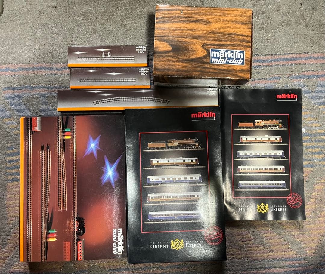 メルクリンオリエント急行セット(カタログ、説明書付き)
