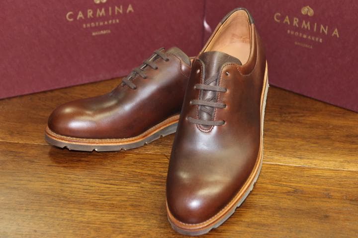 CARMINA カルミーナ クロムエクセル ホールカット スニーカー ７ 革靴