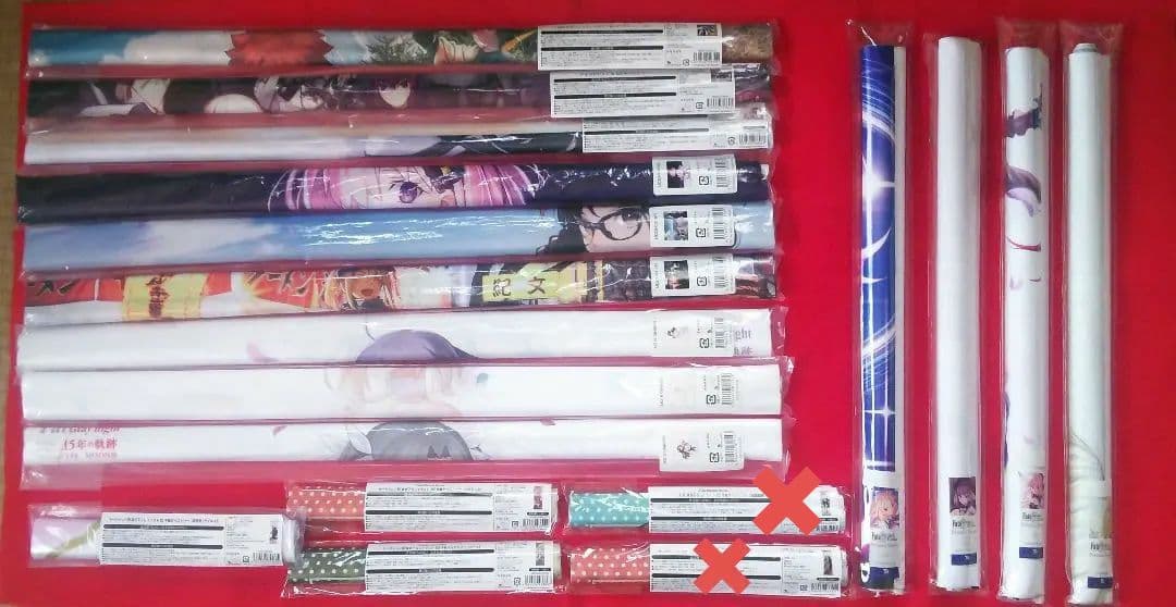 型月　TYPE-MOON　Fate　FGO　B2タペストリー　まとめ売り