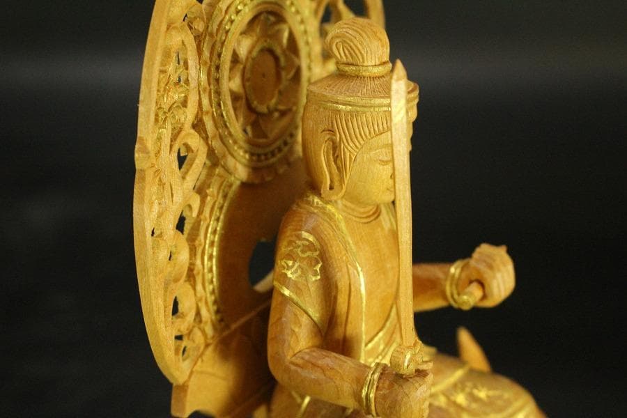 仏教美術 大日如来像 普賢菩薩 文殊菩薩 三体(ZE475)