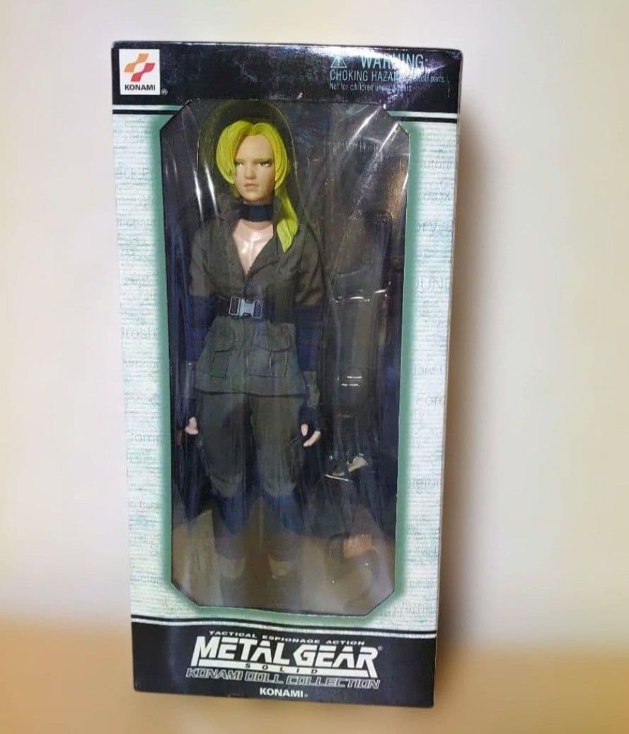 メタルギアソリッド コナミ スナイパーウルフ ドール フィギュア