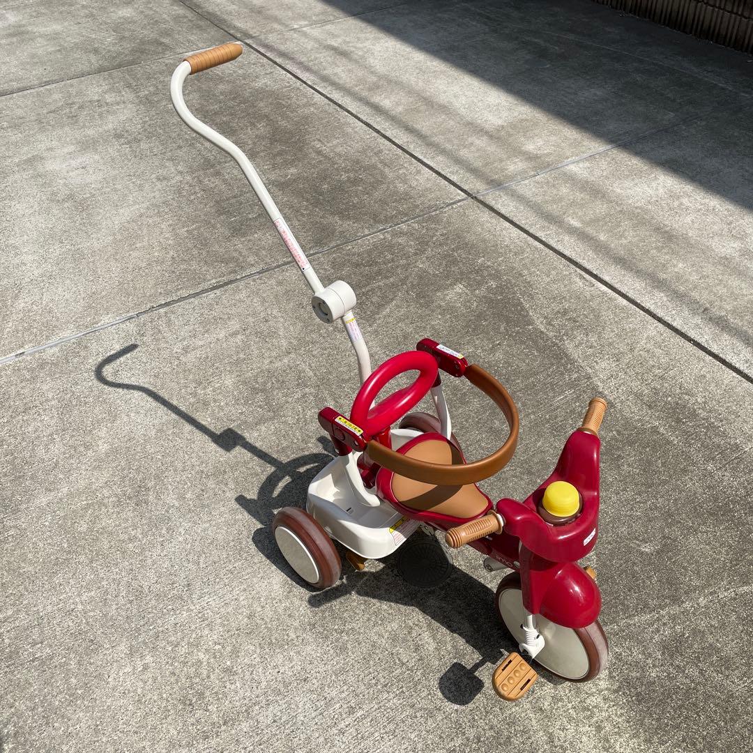 iiimo 三輪車 赤と白
