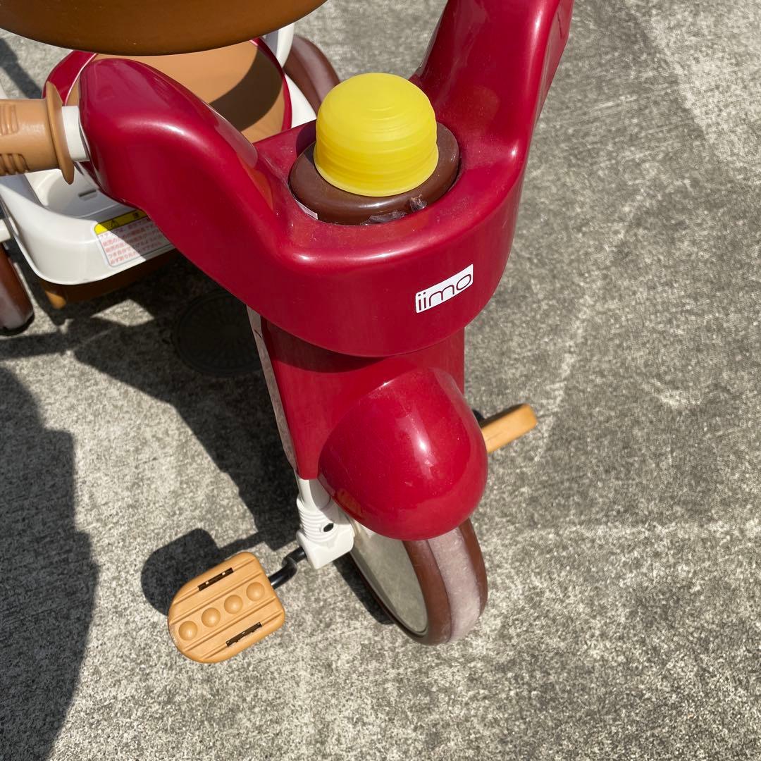 iiimo 三輪車 赤と白