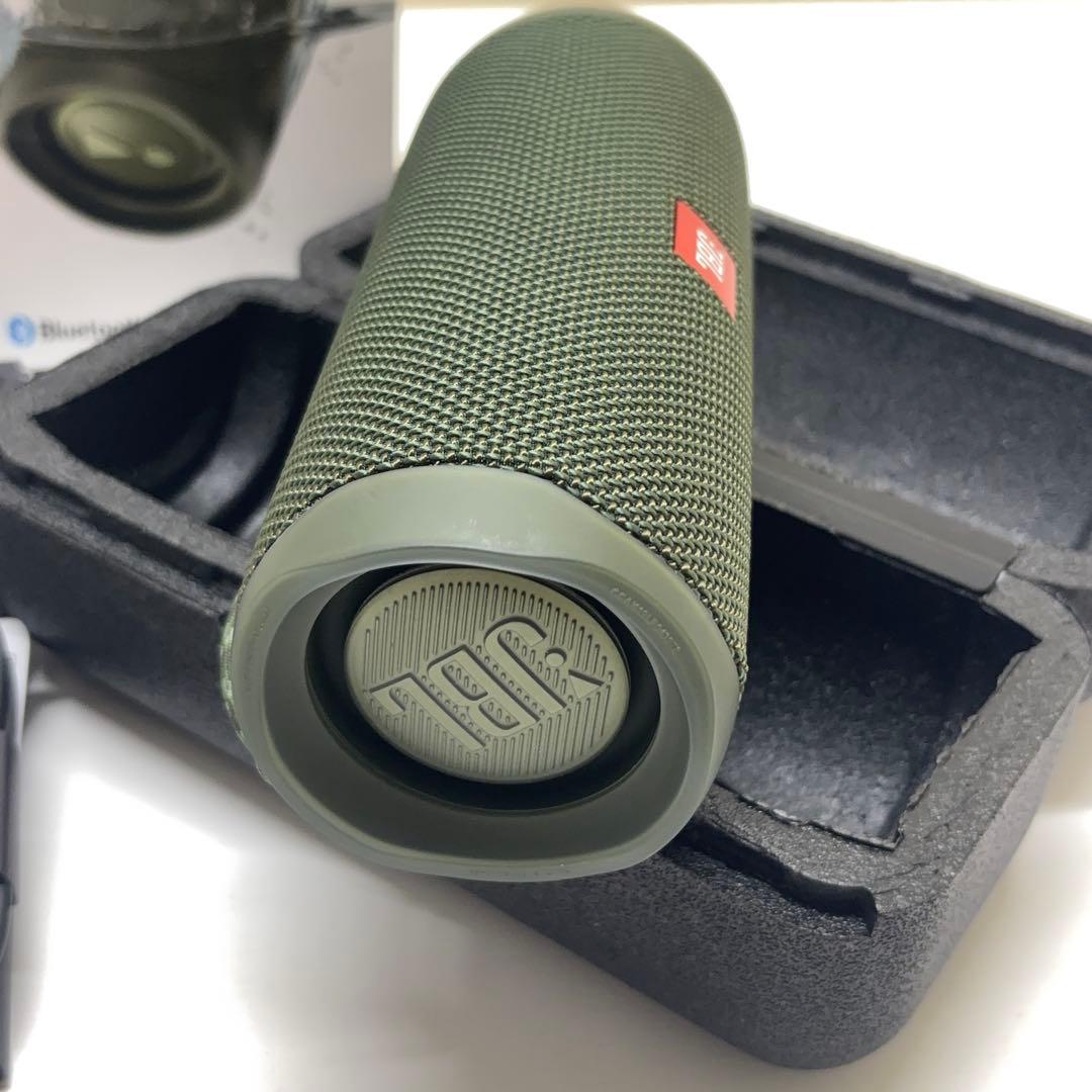 美品 JBL Flip 5 JBL GREN グリーン Bluetooth