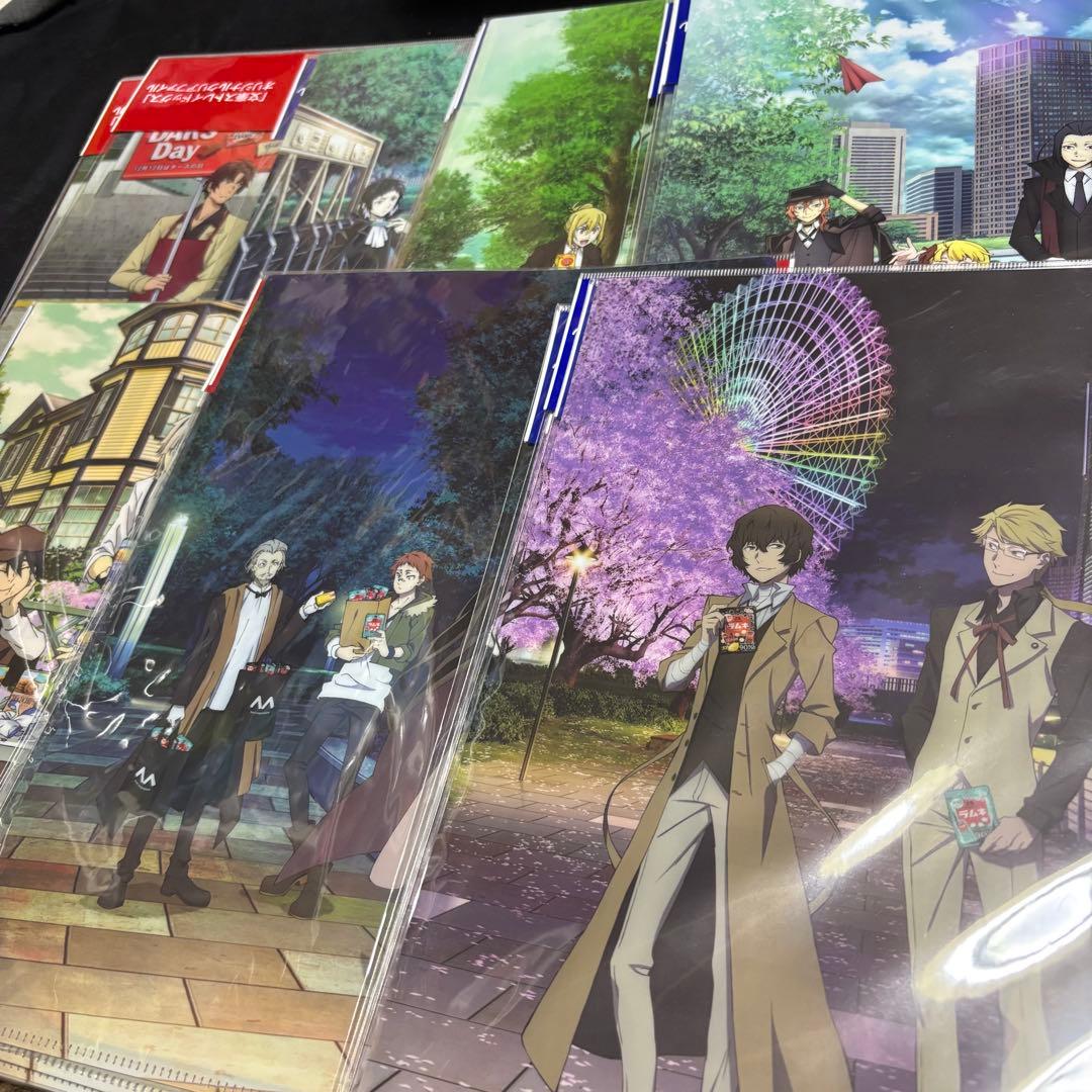 文豪ストレイドッグス　クリアファイルセット