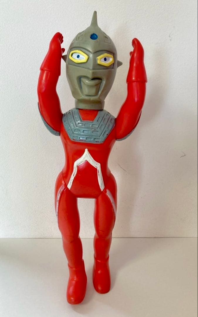 樹*雨様 【当時物】ブルマァク/ウルトラセブン/ソフビ/40㎝