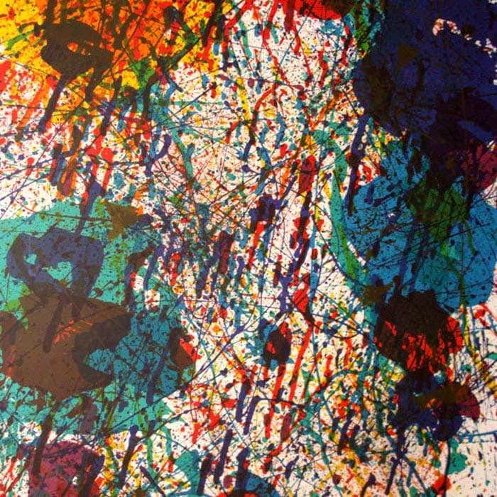 額装済/COMPOSITION 1983/サム フランシス/アートポスター