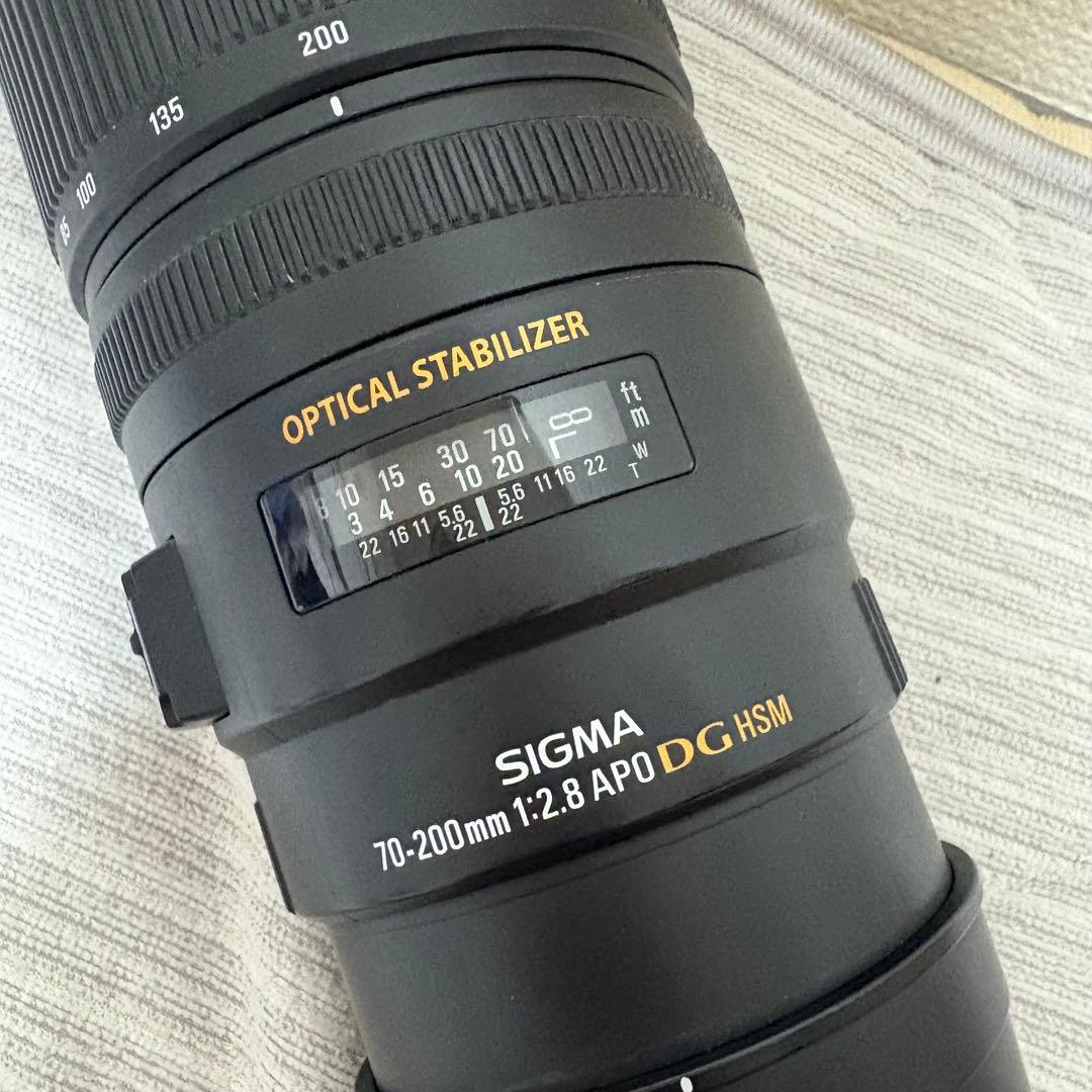 【ジャンク・故障品】SIGMA 70-200mm F2.8 Nikonマウント