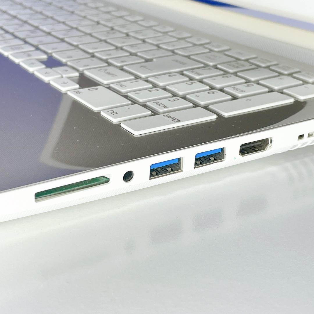 快適SSD✨初期設定済✨Windows11 東芝ゴールドノートパソコン薄型カメラ