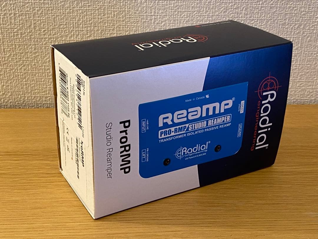 ギター Radial Pro-RMP Studio Reamper