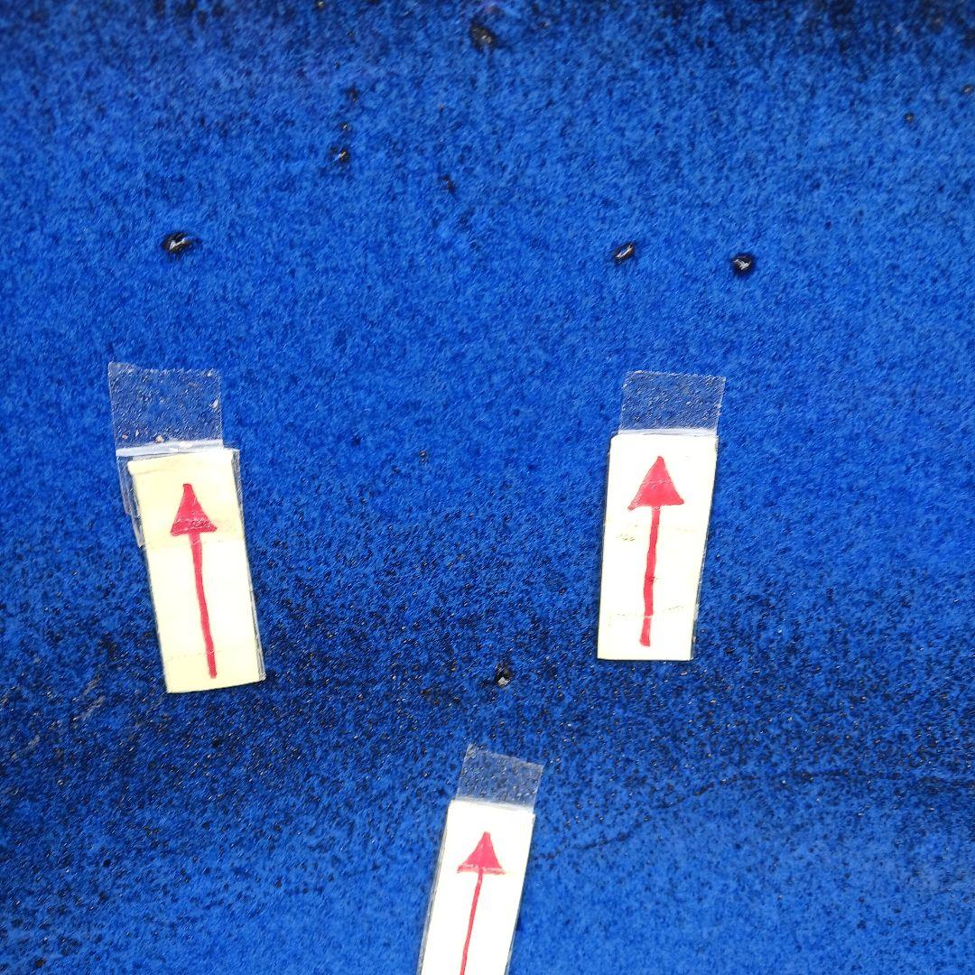 新品　∅50　特大　陶器　睡蓮鉢　手造り　メダカ鉢　難有　ラピスブルー　青LDB