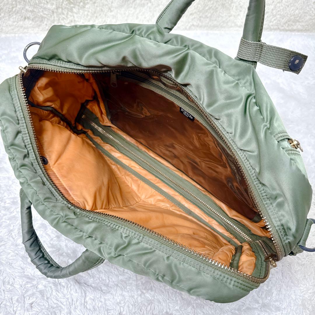 廃盤 PORTER ポーター タンカー 3way ビジネスバッグ セージグリーン