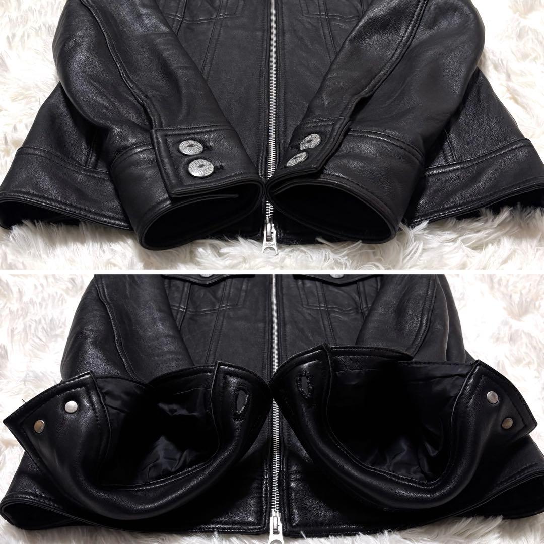 ✨良品✨JACKROSE　シープスキン　 トラッカー ジャケット　シングル