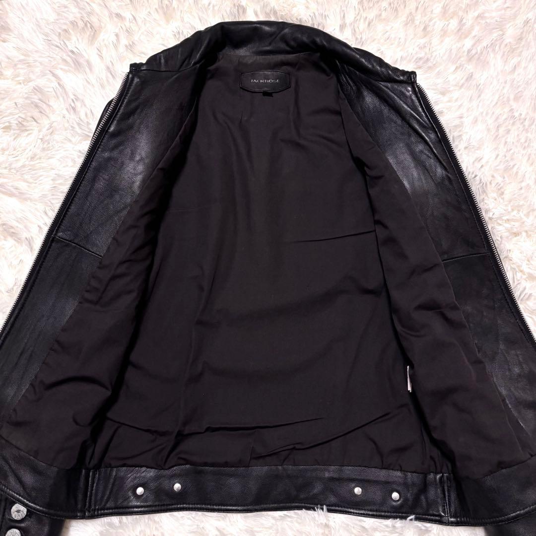 ✨良品✨JACKROSE　シープスキン　 トラッカー ジャケット　シングル