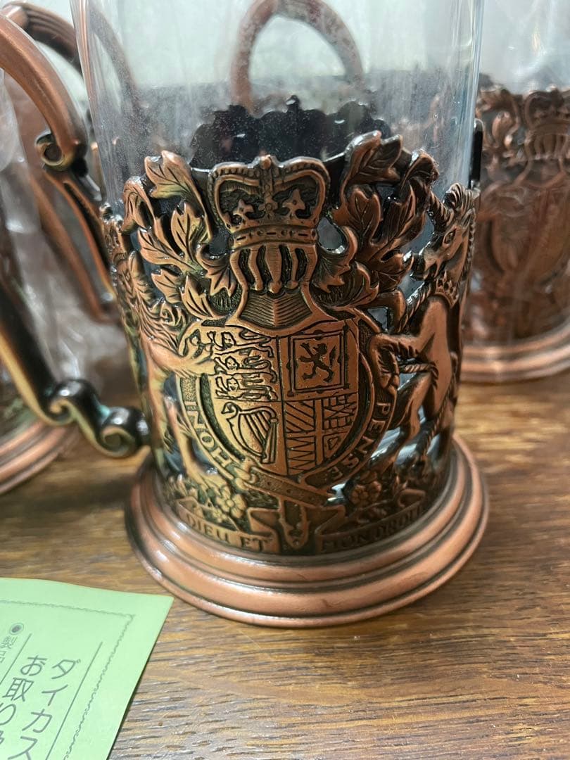 レトロコップ　ブリタニアシリーズ　銅　SPACE ROMANE  ビアージョッキ