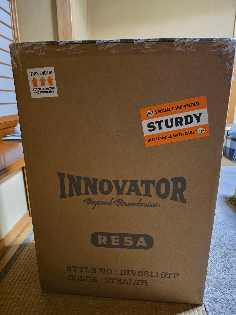 [新品未開封]Iイノベーター　アルミ　キャリーケース　70リットル　ブラック