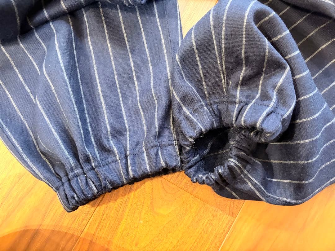 ジュンヤワタナベマン ウール天竺ストライプ セットアップ サイズM