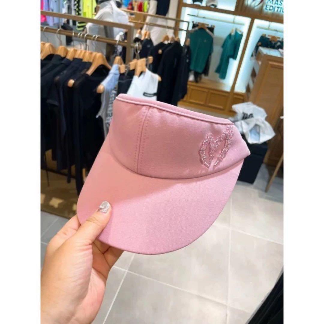 マスターバニーエディション ゴルフ レディース帽子サンバイザー