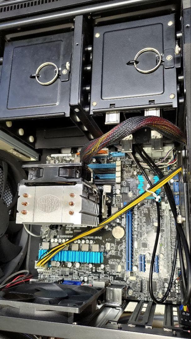 中古自作PC/Antec [Mini P180]/マザボ＋CPU＋ドライブ＋電源