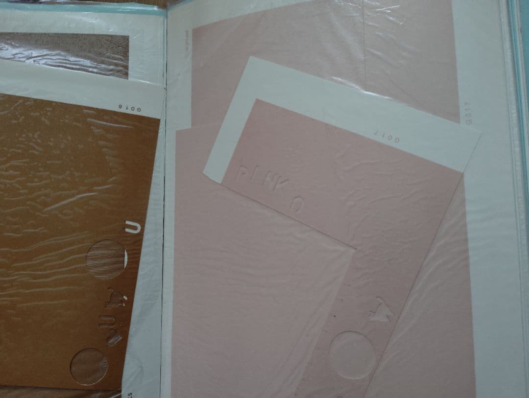 【サロン閉店】ポーセラーツ　無地転写紙　新品　70枚以上　全色（写真はごく一部）