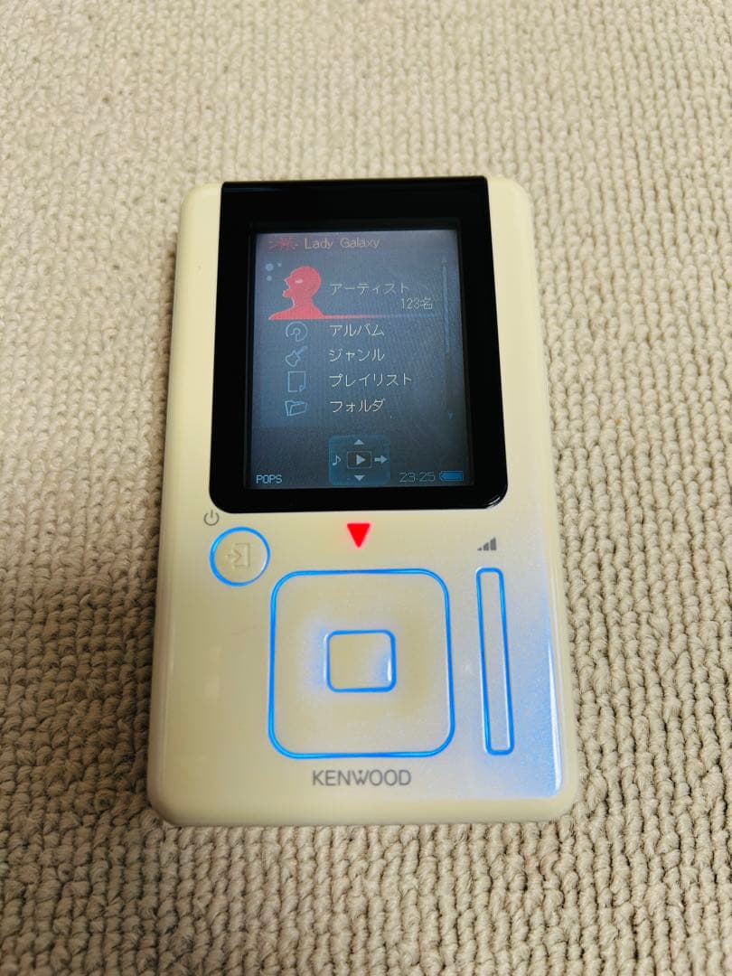 ケンウッド デジタルオーディオプレイヤー HD20GA7 充電ケーブル付き