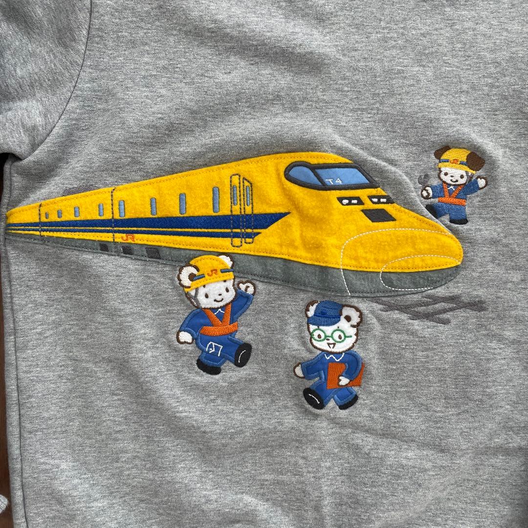 familiar ファミリア　ドクターイエロー　新幹線　トレーナー 130cm