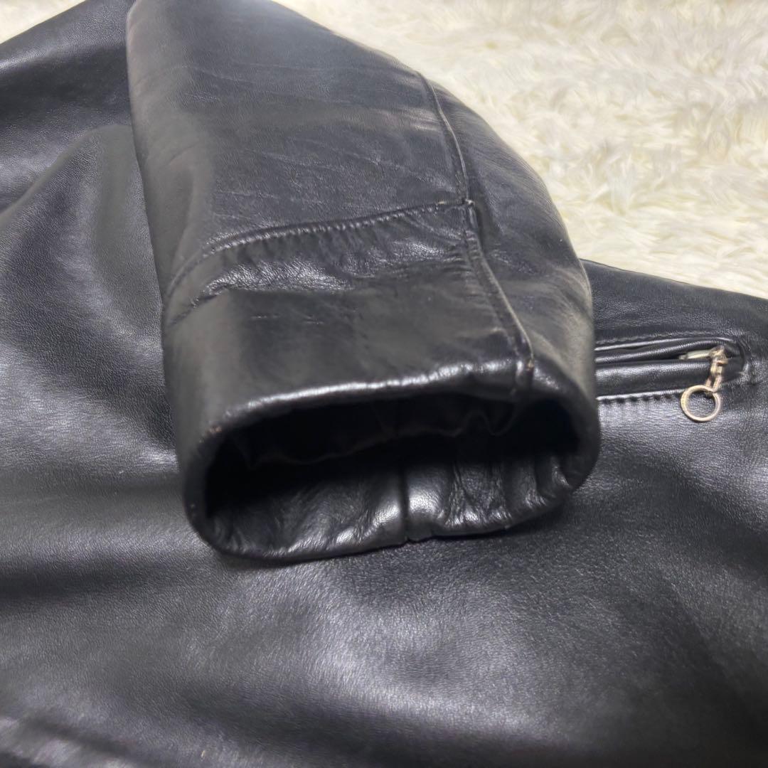 人気✨schott AT101 レザージャケット　シングルライダース　40 黒