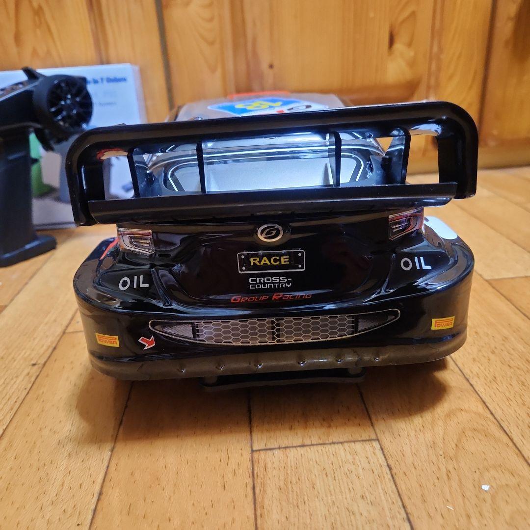 タミヤ ドリフト ラジコン フルセット　TT02　黒　ラリー　ボディ　tt01②