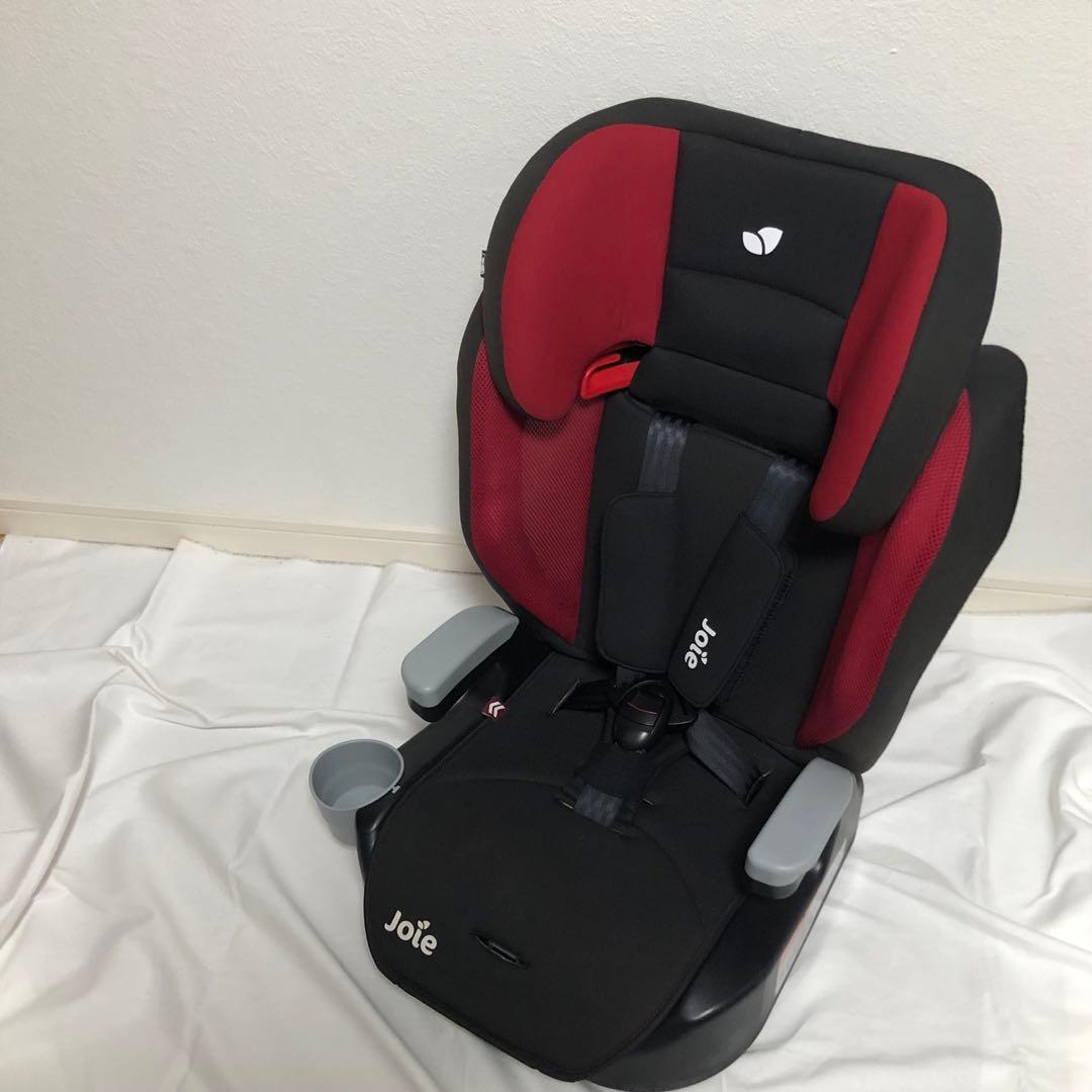 送料込★美品★joie エレベート ジュニアシート ハーネス レッド 軽量