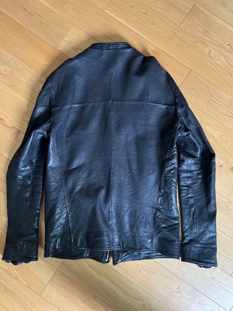 ジャケット・アウター incarnation / CALF LEATHER MOTO 4 / XS
