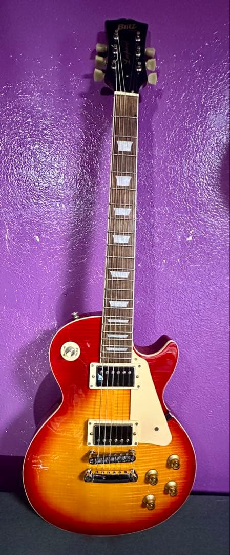 Blitz レスポール　エレキギター サンバースト