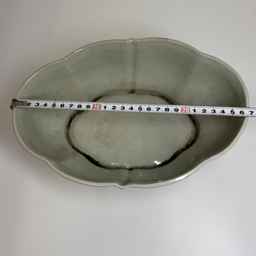 中国清時代　大清同治年製　粉彩大鉢　幅27.2㎝トヒチサ　東な7-1201⭐︎2F