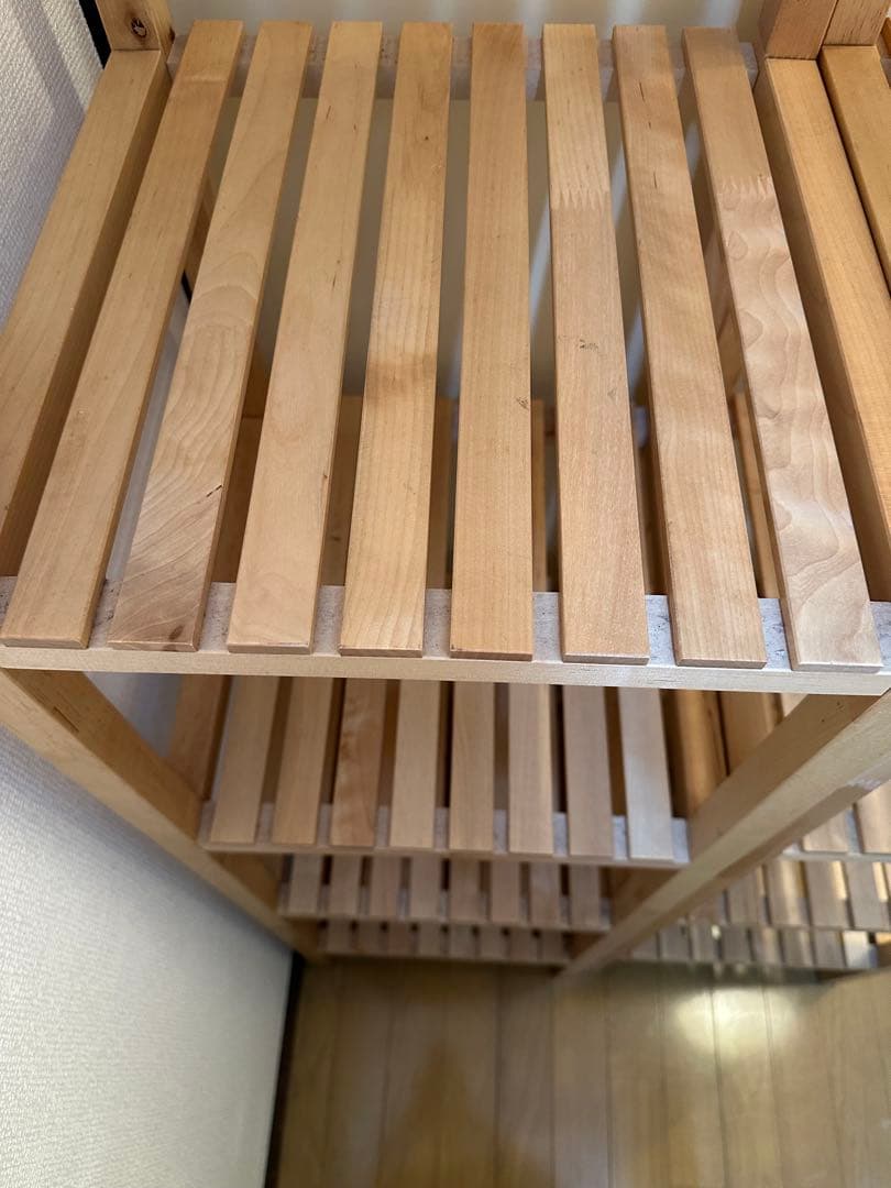 廃盤　早い者勝ち２個セット IKEA MOLGER モルゲル シェルフユニット