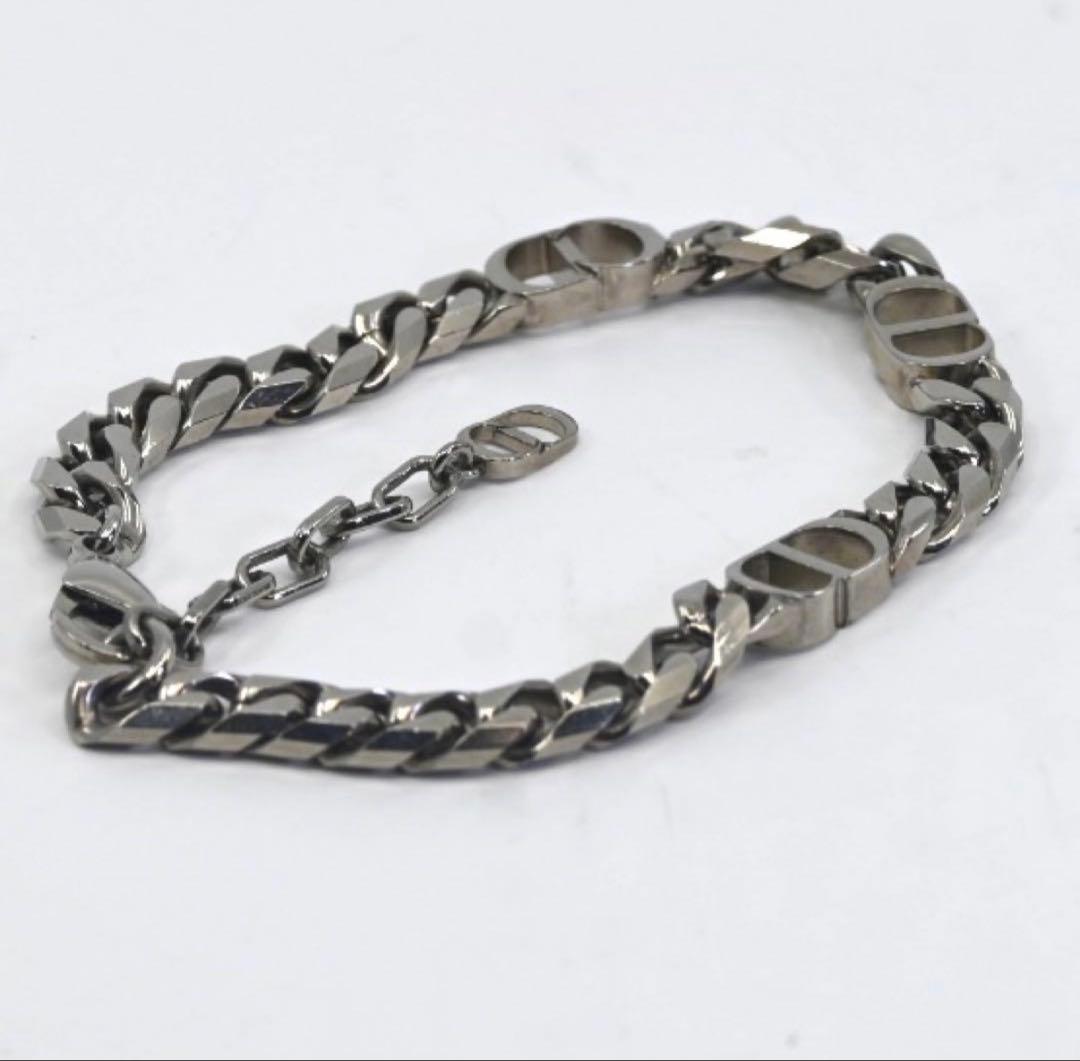 【美品】現行　ディオール　CD アイコン　チェーンリンク　ブレスレット