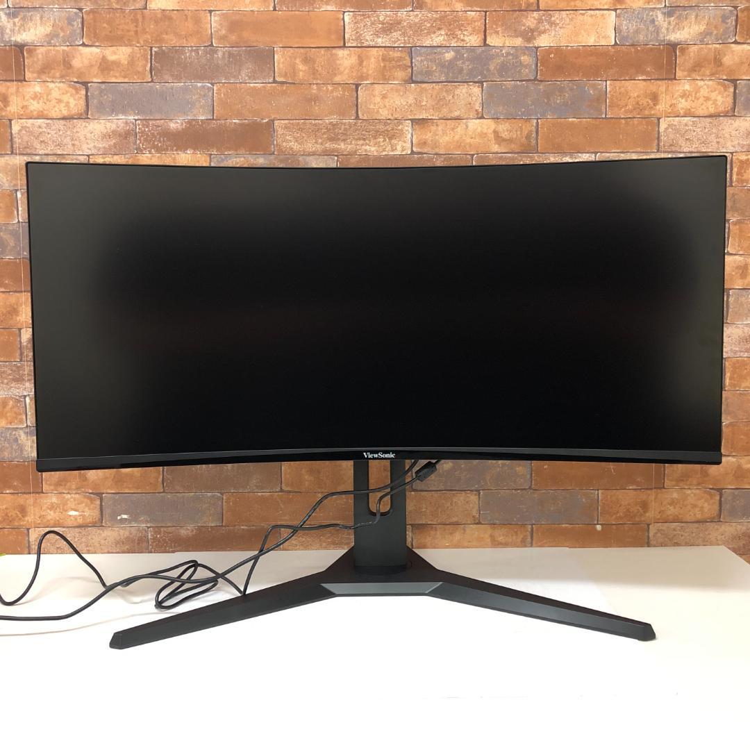 【送料無料】ViewSonic 湾曲モニター 34インチ VX3418-2KPC