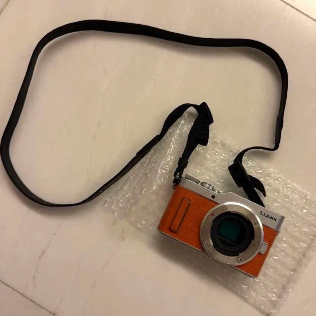 【美品】LUMIX ミラーレス一眼 オレンジ/シルバー