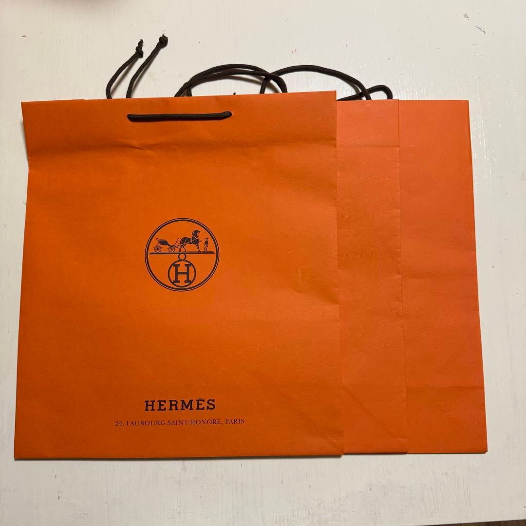 【HERMES】エルメス 紙袋 空箱 紐 セット