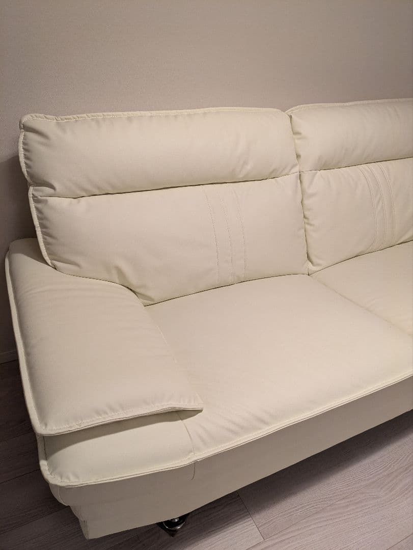 東京インテリアソファ ビリー EPU高耐久ソフトレザー三人掛け定価79,800円