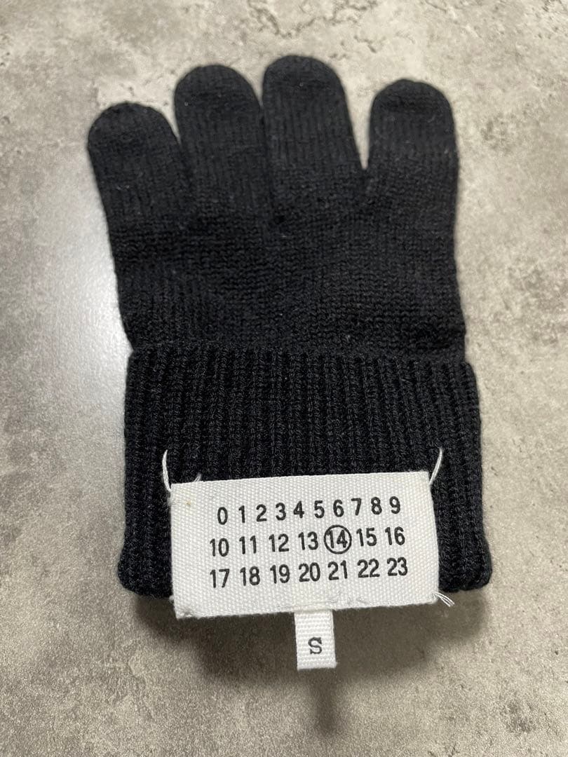 【未使用】Maison Martin Margiela ニットグローブ　カシミヤ