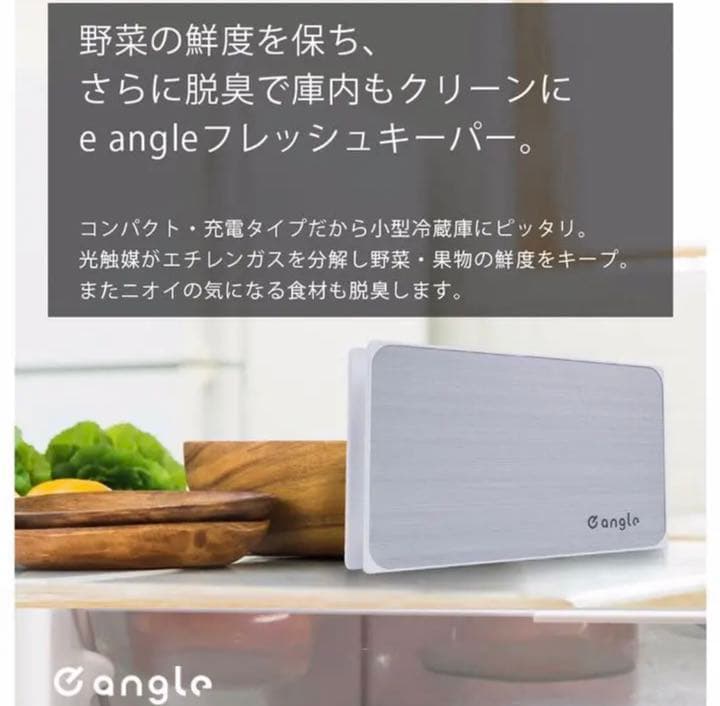【新品未開封】e angle フレッシュキーパー シルバーANG-FK-A9-S