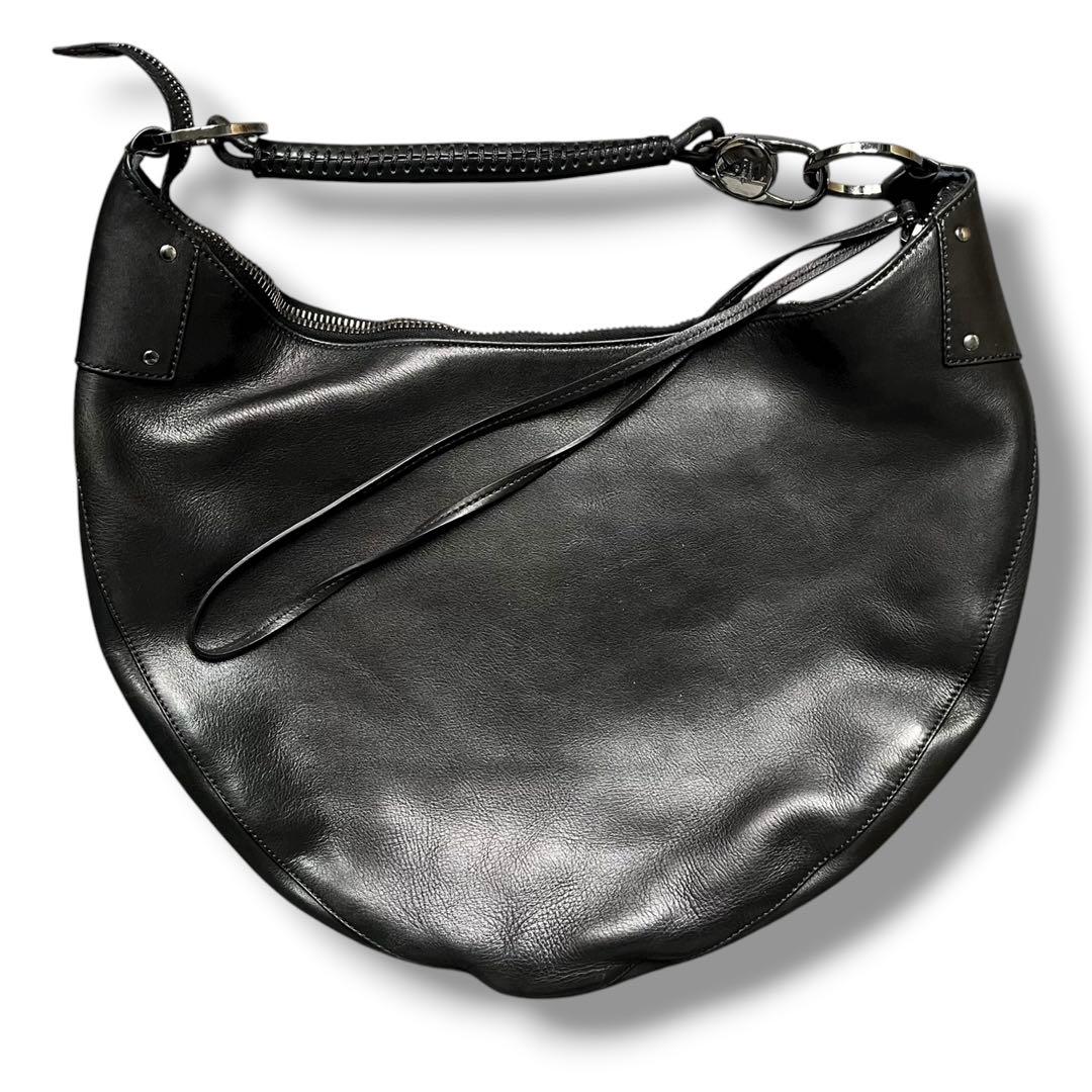 美品 GUCCI レザー archive Y2K GG バッグ ショルダー 希少