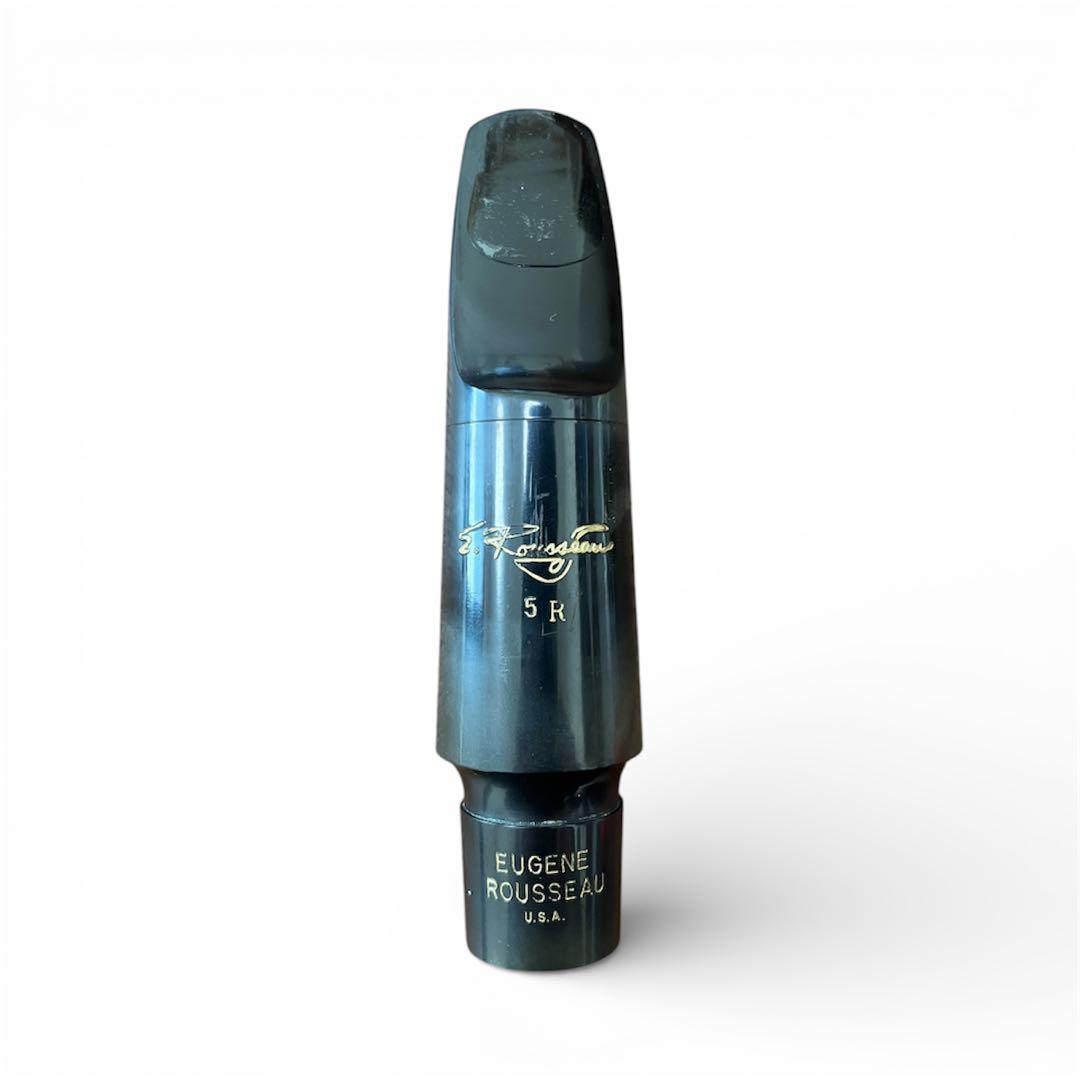 【USED】ルソー バリトン サクソフォン マウスピース5R 細径タイプ （1）