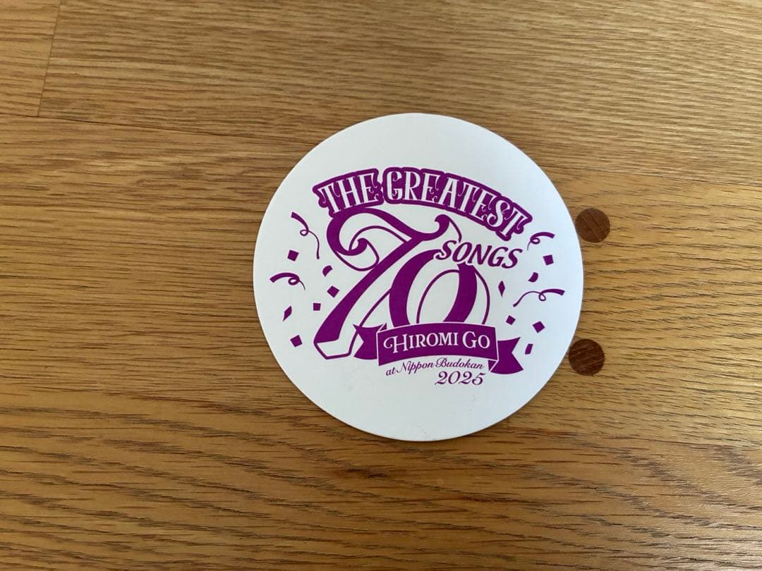 郷ひろみ 2025 THE GREATEST 70 SONGS グッズ他非売品