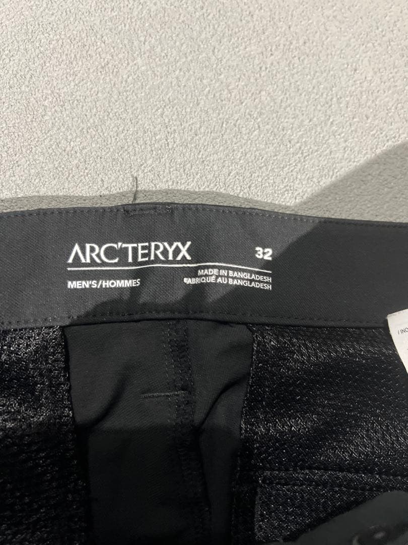 パンツ ARC'TERYX draping ATLIN CHINO PANT black