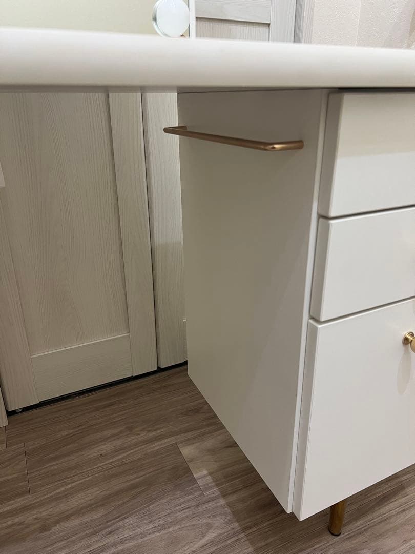 再値下げ Francfranc エルドラドコスメデスク 女優ミラー フランフラン